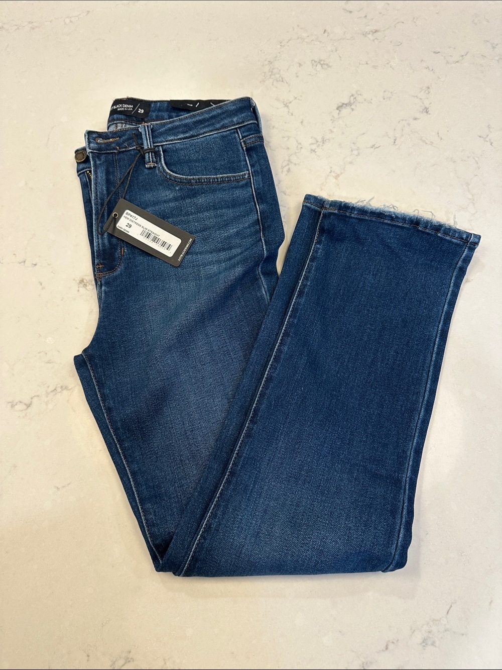 Just Black Classic Indigo Straight Leg Jeans